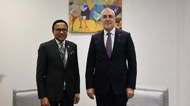 Bakan Işıkhan, Maldivli Bakan Nazeer ile görüştü