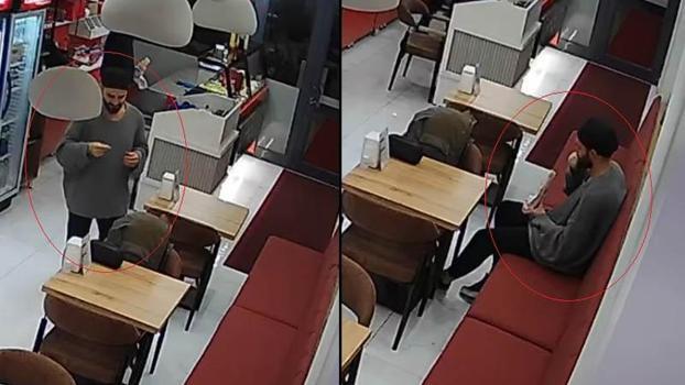 Çiğ köfte dükkanında sipariş ettiği dürüme sakal kılı koydu