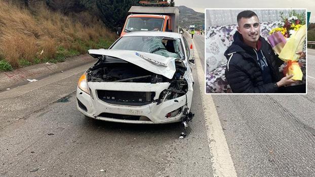 Otomobil, kaza sonrası yolda temizlik yapan işçilere çarptı: 1 ölü, 3 yaralı