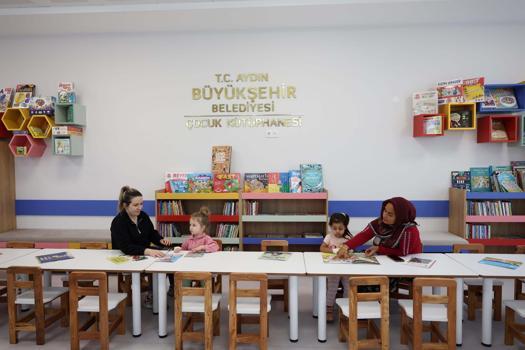 Aydın Şehir Hastanesi'ne çocuk kütüphanesi açıldı
