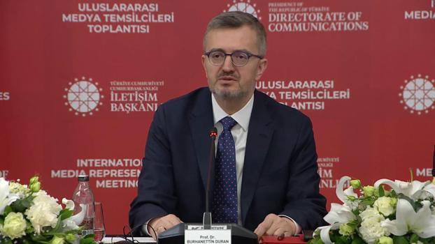 İletişim Başkanı Duran: Filistin meselesinin çözümü bizim için hayati bir önem taşımaktadır