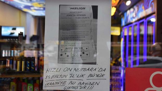 ‘Hızlı On’ İzmir’de bir talihliye 15 milyon lira kazandırdı