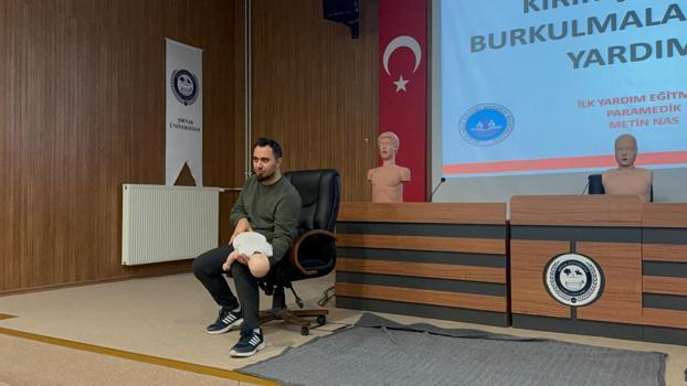 Şırnak Üniversitesi’nde 130 kişiye temel ilk yardım eğitimi