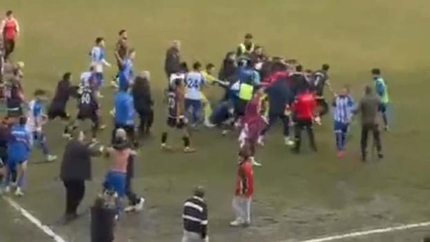 Amatör maçta kavga: 3 yaralı