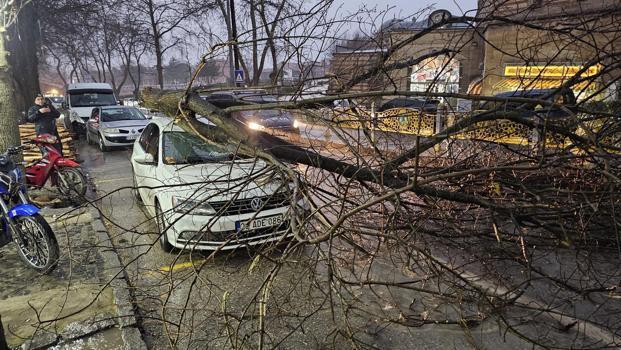 Saros'ta fırtınada dev dalgalar oluştu (3)