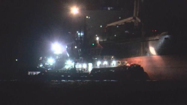 İstanbul - Sarıyer’de kurtarılan kargo gemisi, bu kez fırtınada sürüklendi