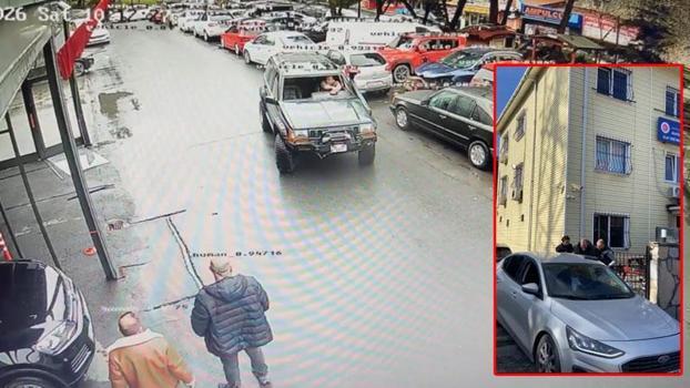 Maslak’ta eski ortağının iş yerini silahla bastı; tehdit edip soyundu