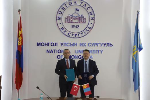 YEE ile Moğolistan Devlet Üniversitesi arasında mutabakat zaptı imzalandı