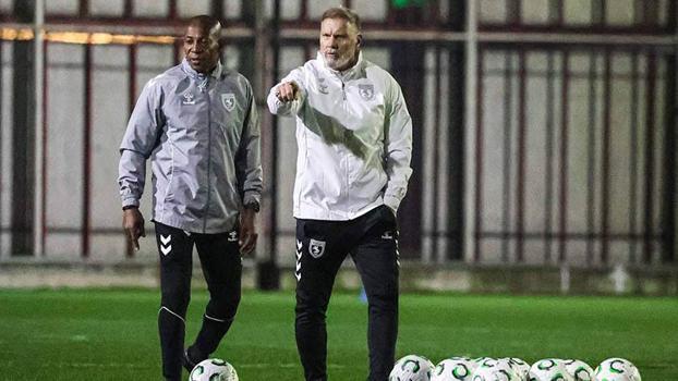 Samsunspor, Thorsten Fink ile ilk antrenmanına çıktı