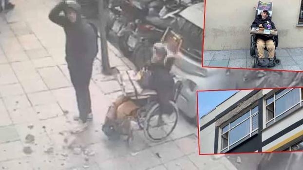 Nişantaşı’nda başına sıva parçaları düşen çocuk yaralandı; yürüme engelli kişi son anda kurtuldu