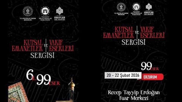 'Kutsal Emanetler ve Vakıf Eserleri Sergisi', ramazanda ziyaretçilerle buluşacak