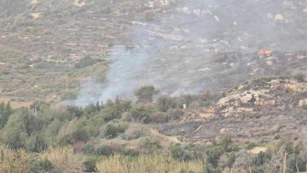 Hatay'da yangın; turistik yerler geçici olarak ziyaretçilere kapatıldı (2)