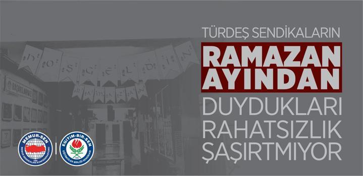 Eğitim-Bir-Sen’den ramazan etkinliklerine karşı çıkan sendikalara yönelik açıklama