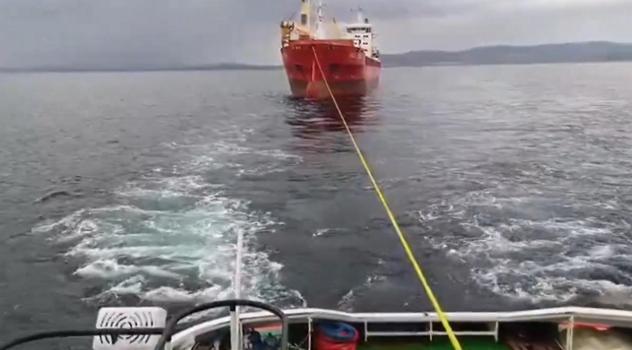 Çanakkale’de gemi arızası