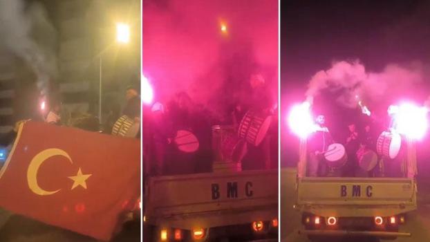 Ramazan davulcularından marşlı, meşaleli ilk sahur mesaisi