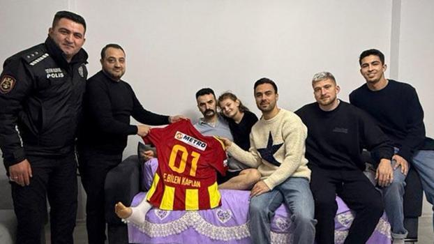 Zecorner Kayserispor'dan operasyonda yaralanan özel harekat polisine ziyaret