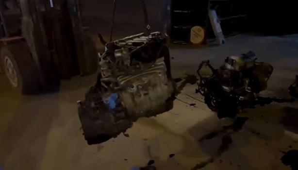 Samsun’da 5 milyon liralık gümrük kaçağı otomobil motoru ele geçirildi