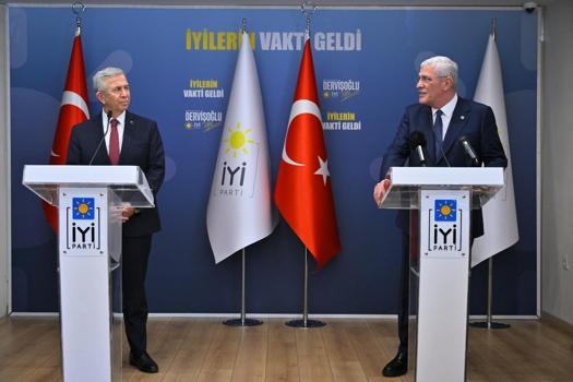 Mansur Yavaş'tan Dervişoğlu'na ziyaret