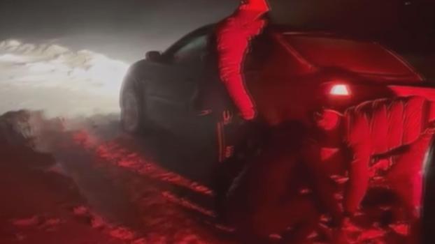 Ardahan’da tipide mahsur kalan vatandaşları AFAD kurtardı