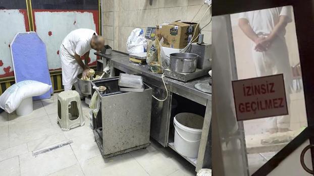 Çalışanın, ayaklarıyla hamur çiğnediği imalathane mühürlendi