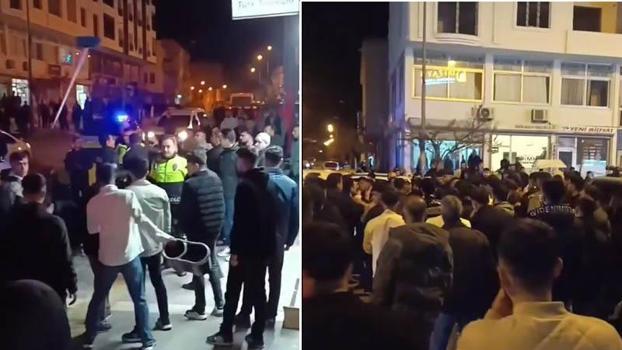 Mardin'de tekmeli, kovalı ve fırçalı kavga kamerada: 3 yaralı