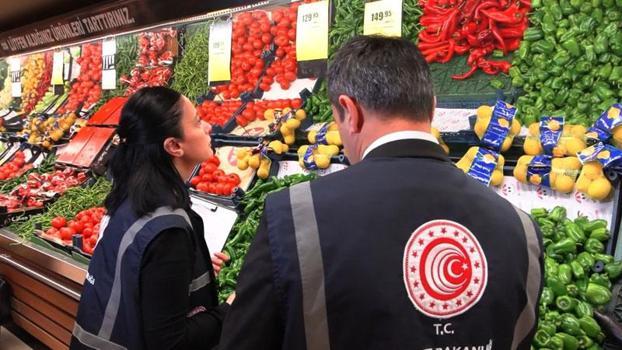 Ticaret Bakanlığı'ndan market denetimi