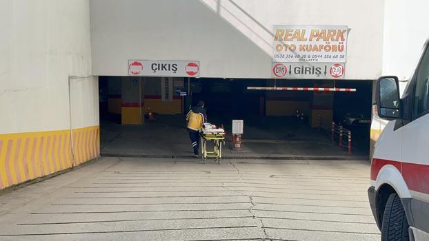Otoparkın tuvaletinde uyurken bulundu, hastaneye kaldırıldı