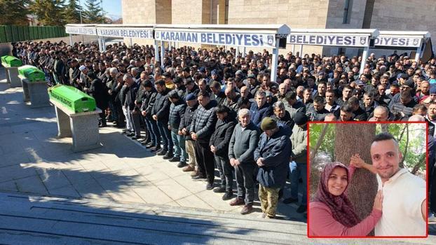 Karaman'da çiftin öldüğü kaza; mesaiye yetişmek isterken olmuş