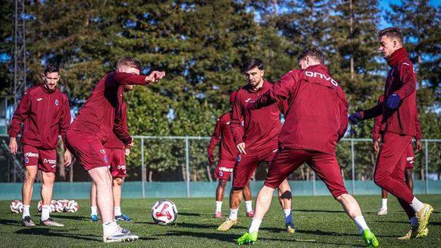 Trabzonspor’da Gaziantep FK maçı hazırlıkları