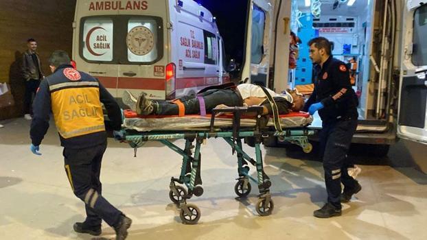 Bursa'da kamyon kasasından düşen işçi yaralandı