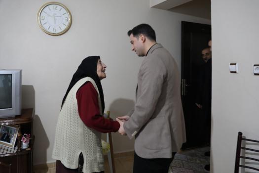 Kaymakam Güzel, 97 yaşındaki Neriman Toylan’a iftarda konuk oldu