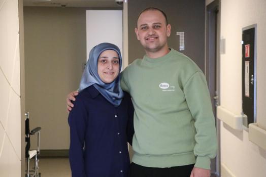 Doğum gününde kardeşinden nakledilen böbrekle sağlığına kavuştu