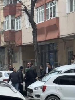 İstanbul - Küçükçekmece'de iftar saatinde çıkan park yeri kavgası kamerada