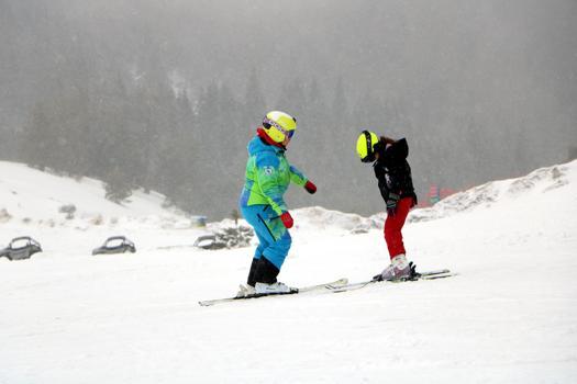 Kartalkaya'da kayak sezonu, bayram sonuna kadar devam edecek