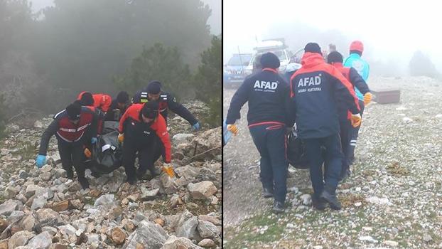 Aydın’da uçurumda erkek cesedi bulundu