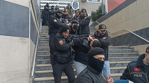 İstanbul merkezli 5 ilde suç örgütüne operasyon: Şüpheliler adliyeye sevk edildi