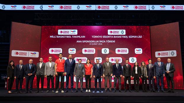 TotalEnergies İstasyonları ve Renault ile Türkiye Basketbol Federasyonu arasında iş birliği