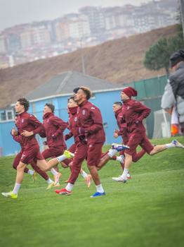 Trabzonspor’da, Fatih Karagümrük maçı hazırlıkları