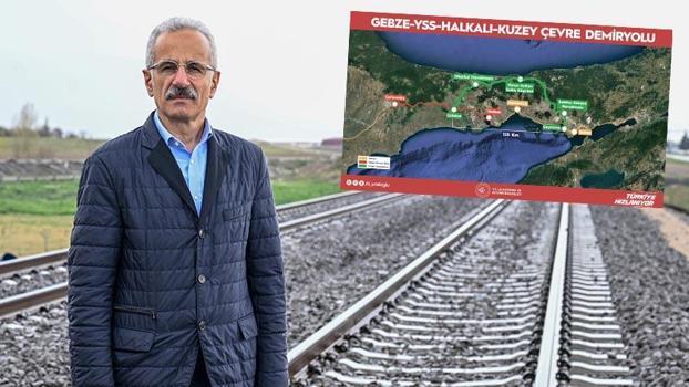 Kuzey Çevre Demiryolu Projesi için 6,75 milyar dolarlık finansman anlaşması