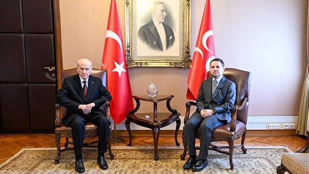 Adalet Bakanı Gürlek'ten Devlet Bahçeli'ye ziyaret