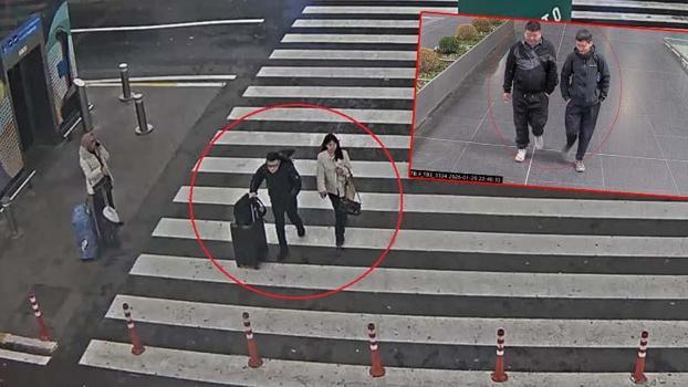 Çinli iş insanı cinayetinde şüphelilerin havalimanındaki görüntüleri ortaya çıktı