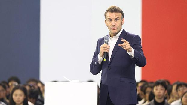 Fransa Cumhurbaşkanı Macron: Rusya, Ukrayna'da üçlü bir başarısızlık yaşıyor