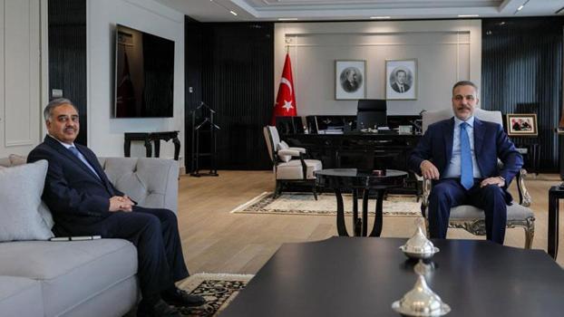 Bakan Fidan, D-8 Genel Sekreteri Büyükelçi Mahmood ile görüştü