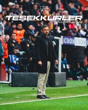Zecorner Kayserispor, teknik direktör Radomir Djalovic ile yollarını ayırdı