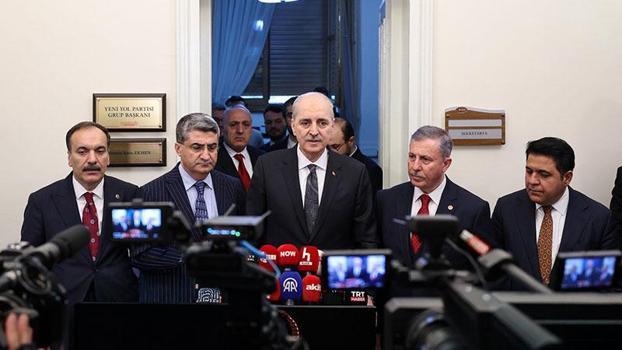 TBMM Başkanı Kurtulmuş'tan AK Parti ve Yeni Yol'a ziyaret