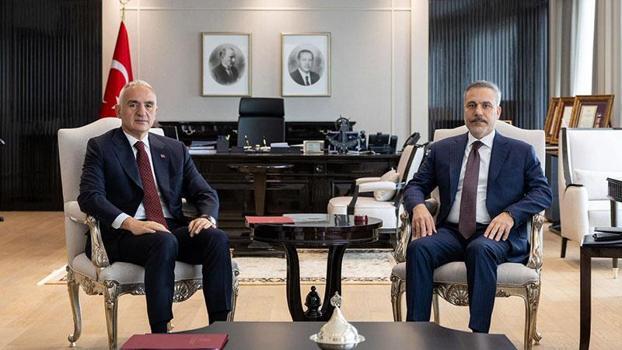 Bakanlar Fidan ve Ersoy bir araya geldi