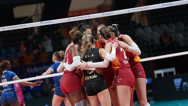Galatasaray Daikin, CEV Kupası'nda yarı finalde
