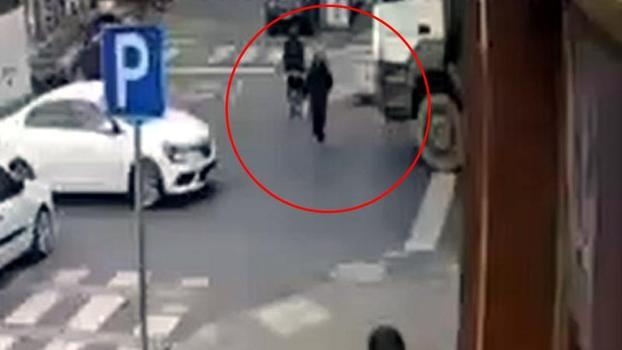 Hafriyat kamyonunun çarptığı 14 yaşındaki kız çocuğu yaralandı