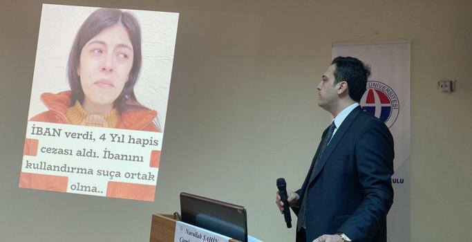 Gaziantep’te Öğrencilere bilişim dolandırıcılığına karşı bilinçlendirme semineri