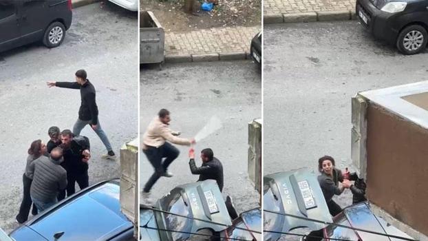 Sultangazi’de boşanma aşamasında olduğu eşinin sevgilisini başından bıçakladı